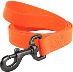 WAUDOG Waterproof Dog Leash, Orange, Medium: 6-ft long, 3/4-in wide
