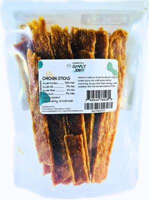 Show full view: Waveland Paws Chicken Jerky Stick Dog Treats, 4-oz bag slide 3 of 3