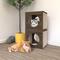 Show in main carousel: Way Basics 12.6-in Katsquare Cube Scratching Post, Royal Walnut slide 2 of 2