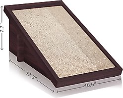 Way Basics zBoard Paperboard Incline Scratcher Cat Toy, Espresso slide 2 of 8