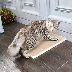 Way Basics zBoard Paperboard Simple Scratcher Cat Toy, White slide 2 of 4