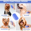 Show in main carousel: We Love Doodles Bath Dog Grooming Brush, 2 count, Blue slide 2 of 9