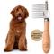 Show in main carousel: We Love Doodles Dematting Rake Dog Comb, Brown slide 1 of 8