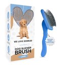 We Love Doodles Professional Grooming Slicker Dog Brush, Large