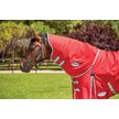 Show in main carousel: WeatherBeeta Comfitec Classic Neck Rug Medium Horse Blanket, Red/Silver/Navy, Warmblood slide 1 of 1