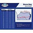 Show in main carousel: WeatherBeeta Comfitec Horse Ripshield Plus & Belly Wrap Detach A Neck Fly Sheet, White/Blue, 69-in slide 2 of 8