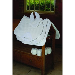 WeatherBeeta Prime Horse All Purpose Saddle Pad, White