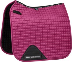 WeatherBeeta Prime Dressage Horse Saddle Pad, Red Violet, Full