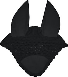 WeatherBeeta Prime Horse Ear Bonnet, Full, Black