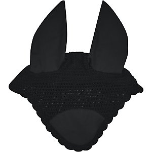 WeatherBeeta Prime Horse Ear Bonnet, Full, Black