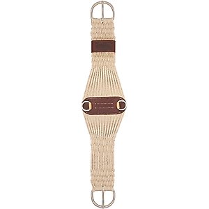 Weaver Equine 100% Mohair 27-Strand Roper Horse Cinch, 28-in