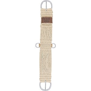 Weaver Equine 100% Mohair 27-Strand Straight Horse Cinch, 34-in