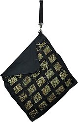 Weaver Equine 45 Degree Double Side Feed Horse Hay Bag, Black