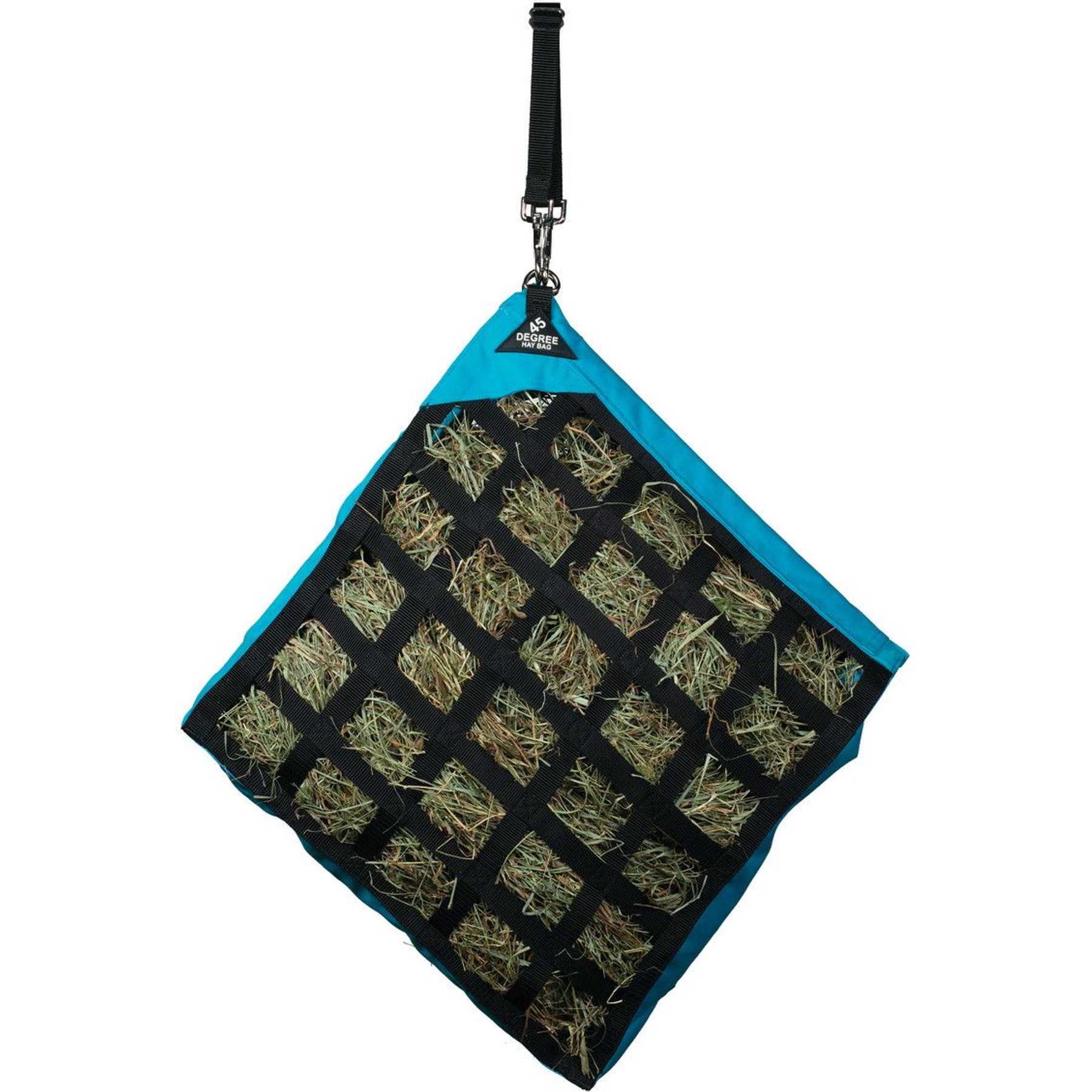 Weaver Equine 45 Degree Horse Hay Bag, Hurricane Blue