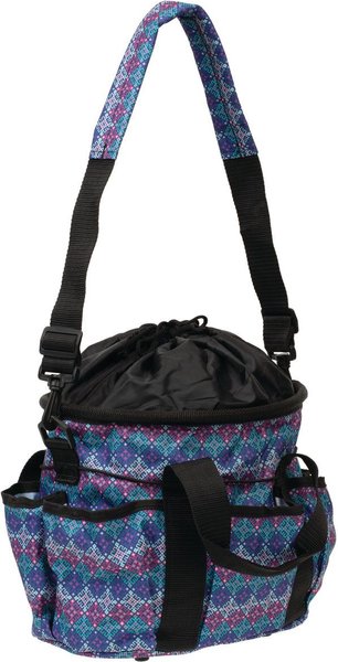 Show full view: Weaver Equine 7-Piece Horse Grooming Kit, Purple Geo slide 2 of 7