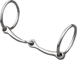 Weaver Equine All Purpose Ring Snaffle Horse Bit, 5-in