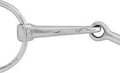 Weaver Equine All Purpose Ring Snaffle Horse Bit, 5-in slide 2 of 2