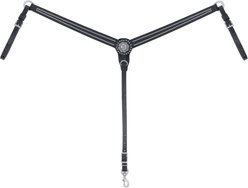 Weaver Equine Back in Black Tapered Horse Breast Collar
