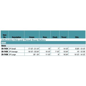 Weaver Equine Basic Adjustable Nylon Horse Halter, Black, Average