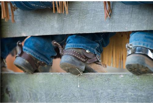 Show full view: Weaver Equine Basin Cowboy Spur Straps slide 5 of 9