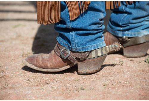 Show full view: Weaver Equine Basin Cowboy Spur Straps slide 7 of 9