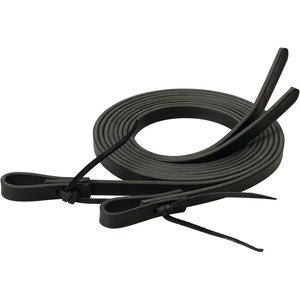 Weaver Equine Black Leather Split Horse Reins