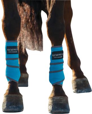 Show full view: Weaver Equine CoolAid Equine Icing & Cooling Therapy Horse Wraps, Turquoise, Medium slide 2 of 4