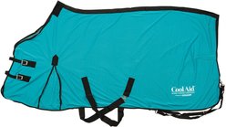 Weaver Equine Cooling Horse Blanket, Turquoise, 75-in