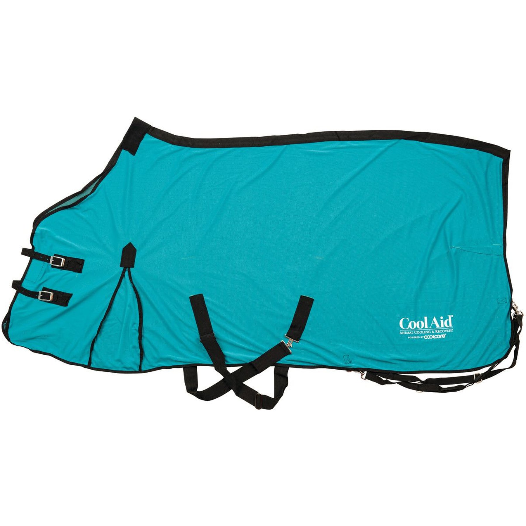 Weaver Equine Cooling Horse Blanket, Turquoise, 81-in