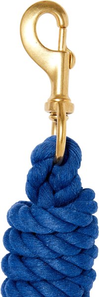 Show full view: Weaver Equine Cotton Horse Lead Rope, Blue slide 2 of 3