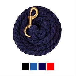Weaver Equine Cotton Horse Lead Rope, Navy