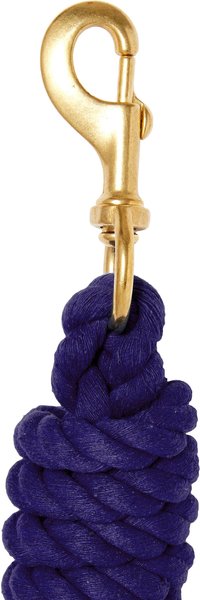 Show full view: Weaver Equine Cotton Horse Lead Rope, Navy slide 2 of 3