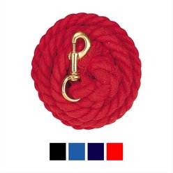 Weaver Equine Cotton Horse Lead Rope, Red