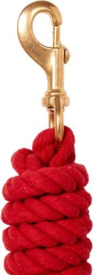 Show full view: Weaver Equine Cotton Horse Lead Rope, Red slide 2 of 3