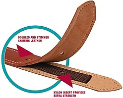 Weaver Equine Doubled & Stitched Off Horse Billet, 1-3/4 x 39-in, Dark Chocolate slide 2 of 2