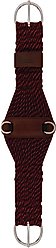 Weaver Equine EcoLuxe Bamboo Horse Cinch, Dark Red/Black, 36-in wide