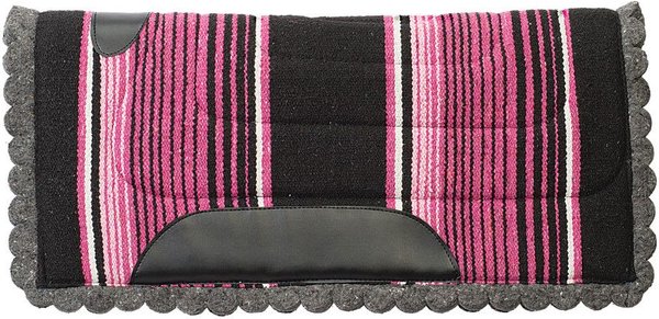 Show full view: Weaver Equine Economy Scalloped Felt Lined Navajo Western Saddle Pad slide 1 of 1