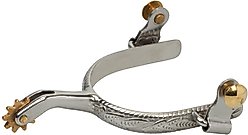 Weaver Equine Engraved Band Ladies' Roping Spurs
