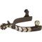 Show in main carousel: Weaver Equine German Silver Chevron Trim Men's Show Spurs slide 1 of 1