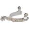 Show in main carousel: Weaver Equine German Silver Floral Trim Ladies' Spurs slide 1 of 1