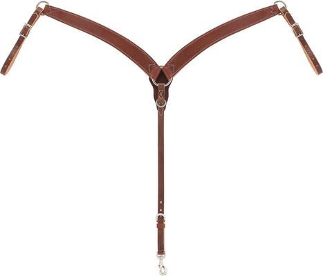Show full view: Weaver Equine Horizons Contoured Ring-in-Center Horse Breast Collar slide 1 of 2