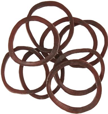Show full view: Weaver Equine Horse Mane & Tail Rubber Bands, Brown, 500 count slide 2 of 3