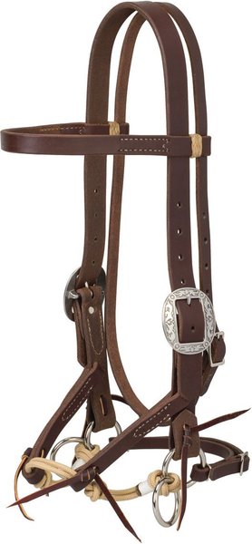 Weaver Equine Justin Dunn Bitless Horse Bridle