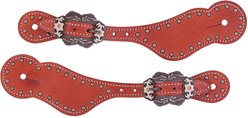 Weaver Equine Ladies' Buttered Harness Leather Spur Straps