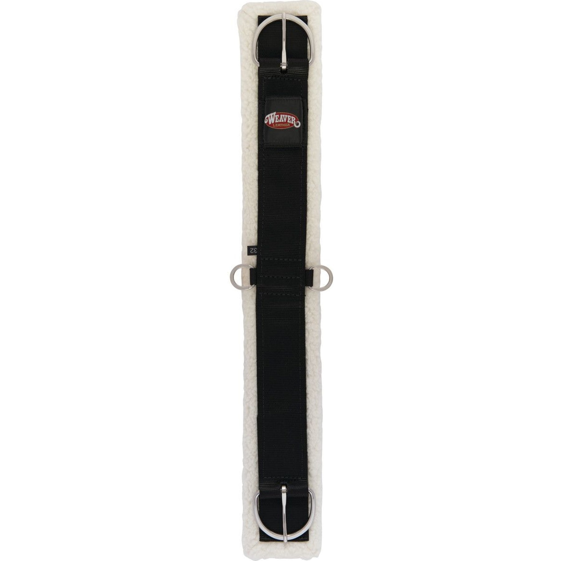 Weaver Equine Merino Wool Lined Straight Horse Cinch, 36-in