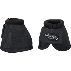 Weaver Equine No-Turn Bell Horse Boots, Black, Medium