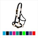 Weaver Equine Original Adjustable Nylon Horse Halter, Black, Weanling