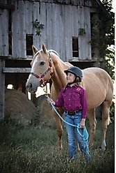 Weaver Equine Poly Horse Lead Rope, Hurricane Blue slide 2 of 2