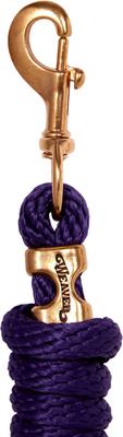 Show full view: Weaver Equine Poly Horse Lead Rope, Purple slide 2 of 2