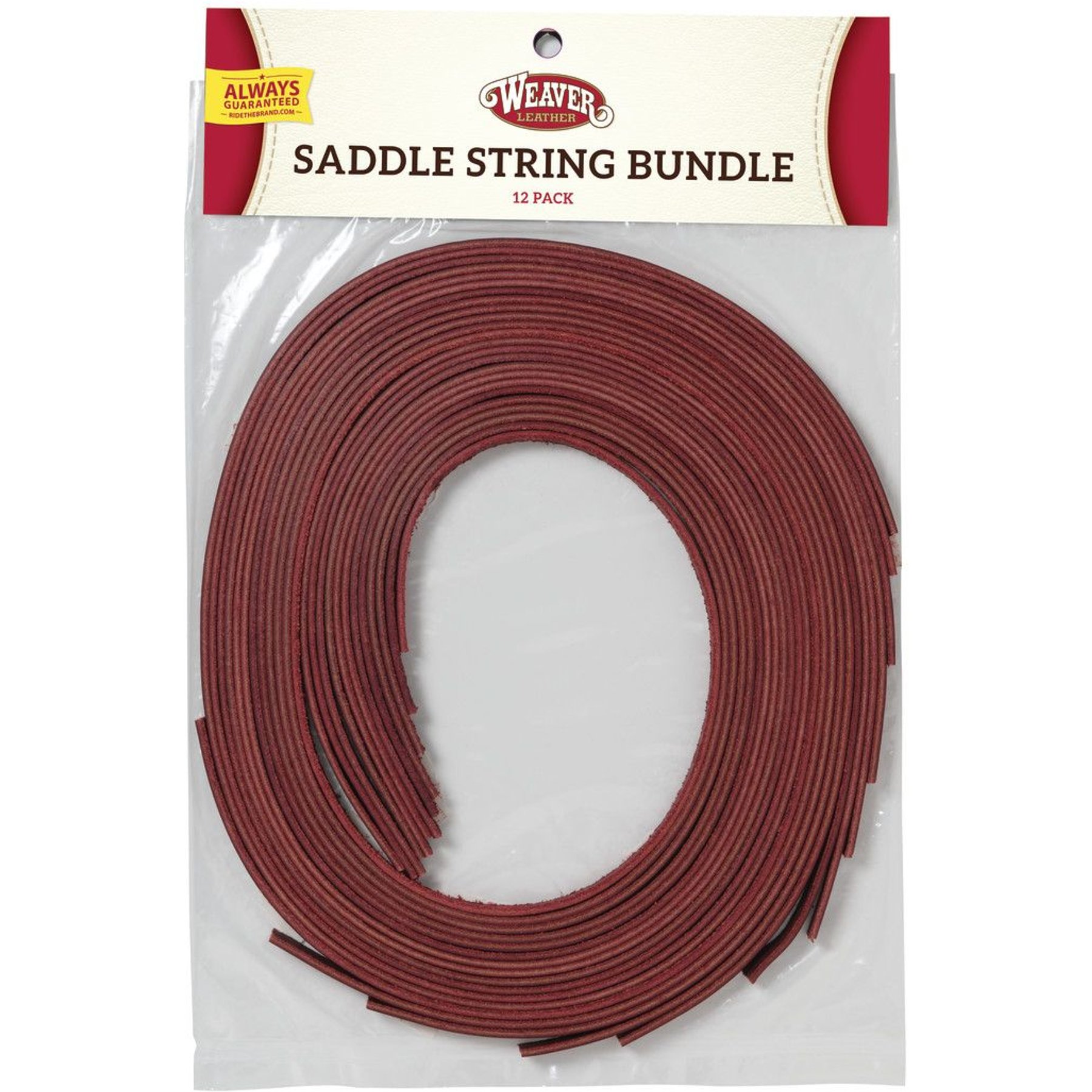 Weaver Equine Saddle String Bundle, pack of 12, 3/8 x 60-in